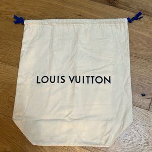 Louis Vuitton Dust Bag no stain NEW 18 wide x 20 Long